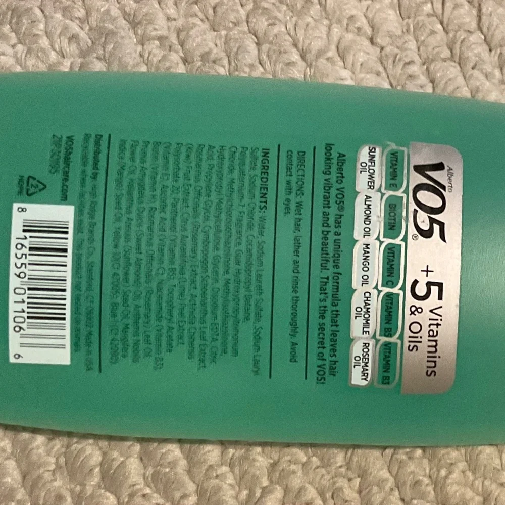 VO5 Kiwi Lime Squeeze with Lemongrass Shampoo, 15 fl oz 🥝 🍋‍🟩